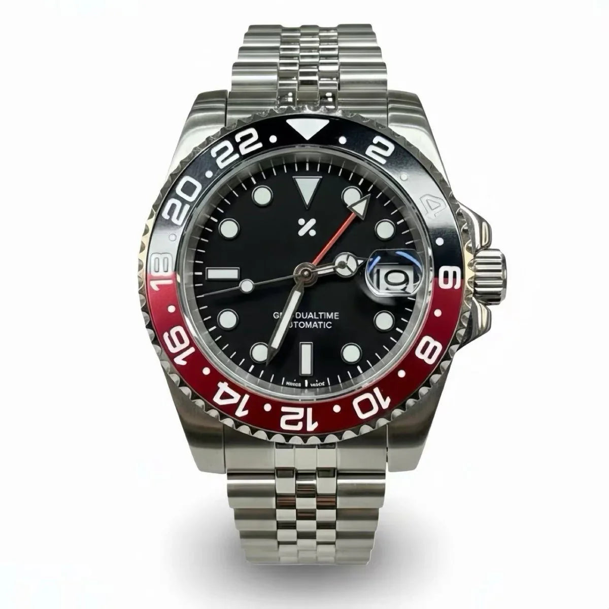 GMTMOD | Coke NH34 Dual-Time - WB MOD WATCHES