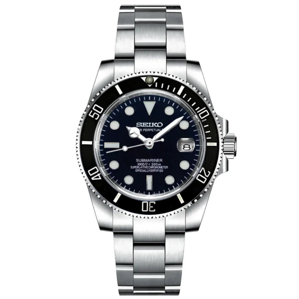 SUBMOD | Black Dive NH35 Automatic - WB MOD WATCHES