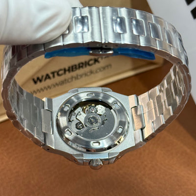 NAUTIKO | Emerald Open-Heart Date - WB MOD WATCHES