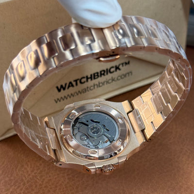 NATIKO | Blue Dial Rose Gold - WB MOD WATCHES