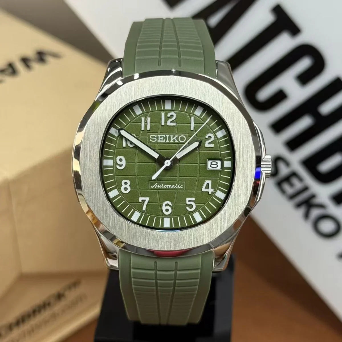 AUQAMOD | Jungle Green NH35 - WB MOD WATCHES