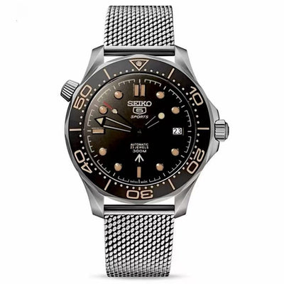 MASTERMOD | 007 Matte Black NH35 - WATCHBRICK MOD