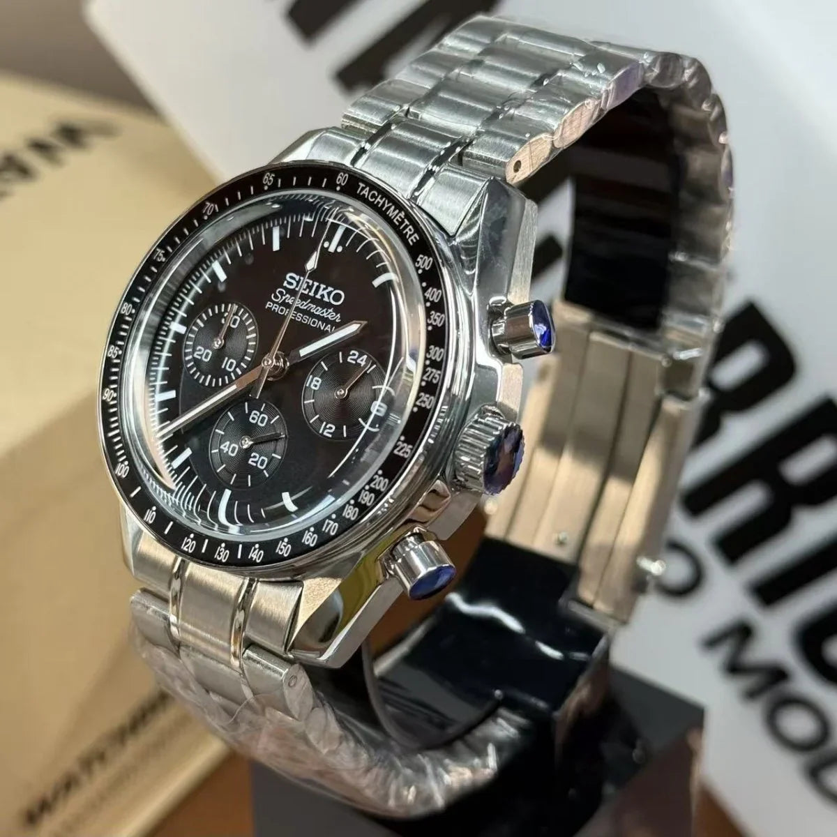 MASTERMOD | Speedy Panda Chronograph - WB MOD WATCHES