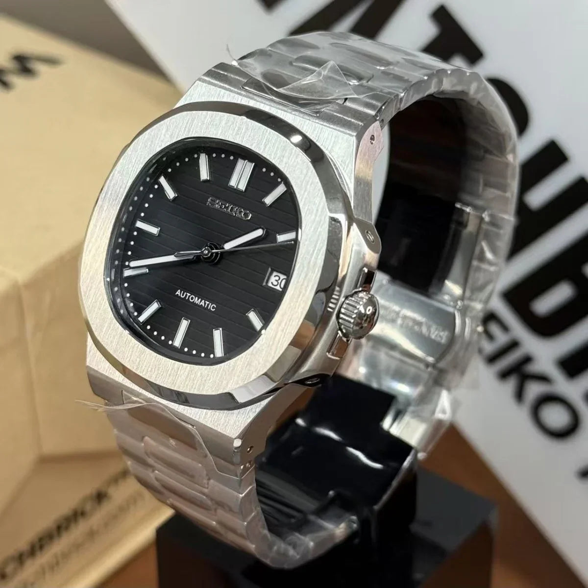 NAUTIKO | Black Dial NH35 Automatic - WB MOD WATCHES