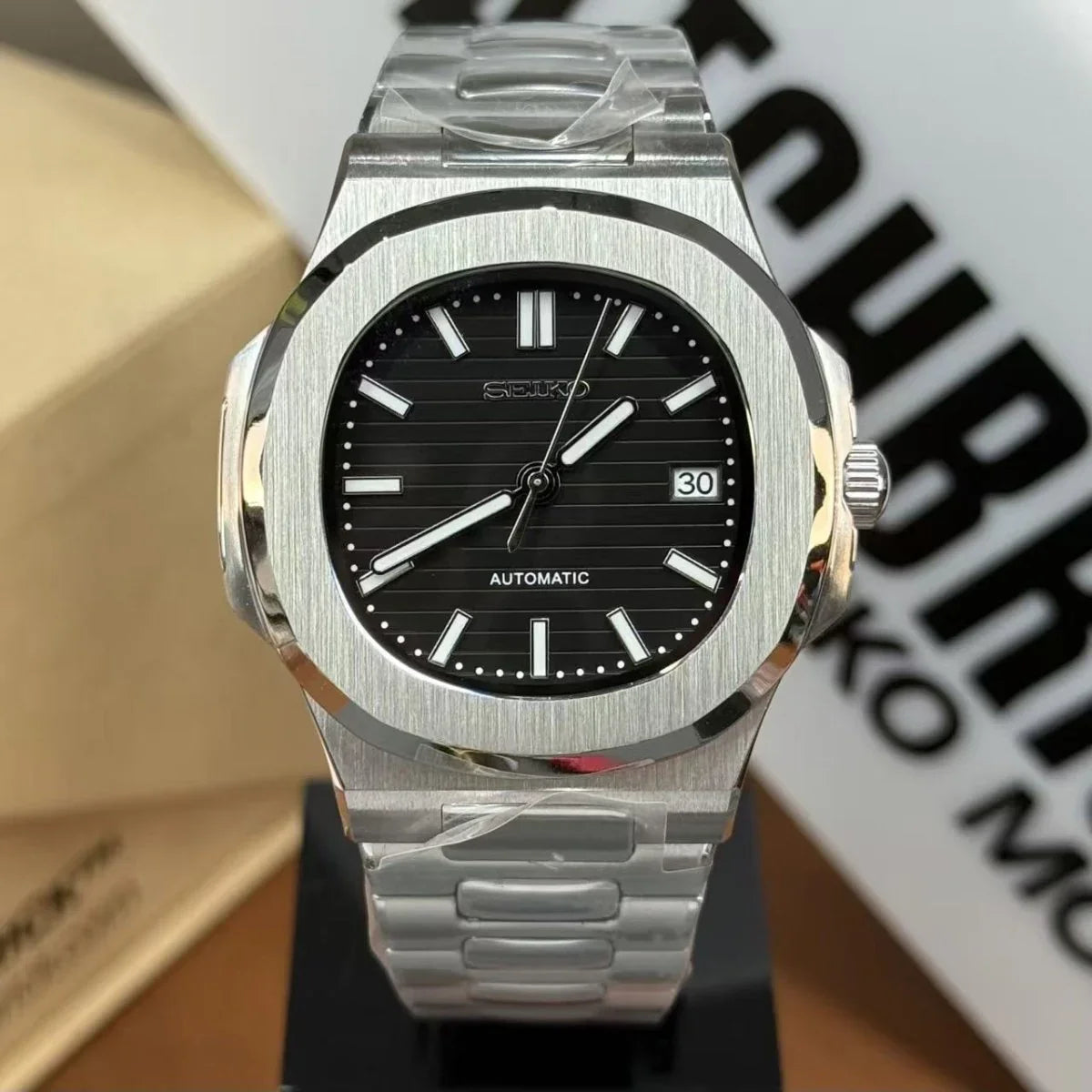 NAUTIKO | Black Dial NH35 Automatic - WB MOD WATCHES