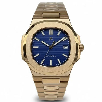 NATIKO | Blue Dial Rose Gold - WB MOD WATCHES