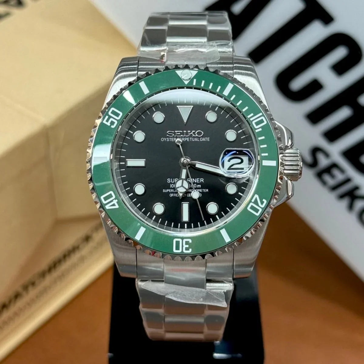 SUBMOD | Kermit NH35 - WB MOD WATCHES